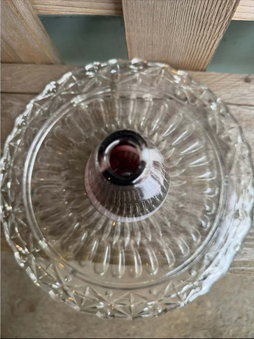 Vintage Murano Style Hand Blown Art Glass Bud Vase Swirl Glossy Finish 6”